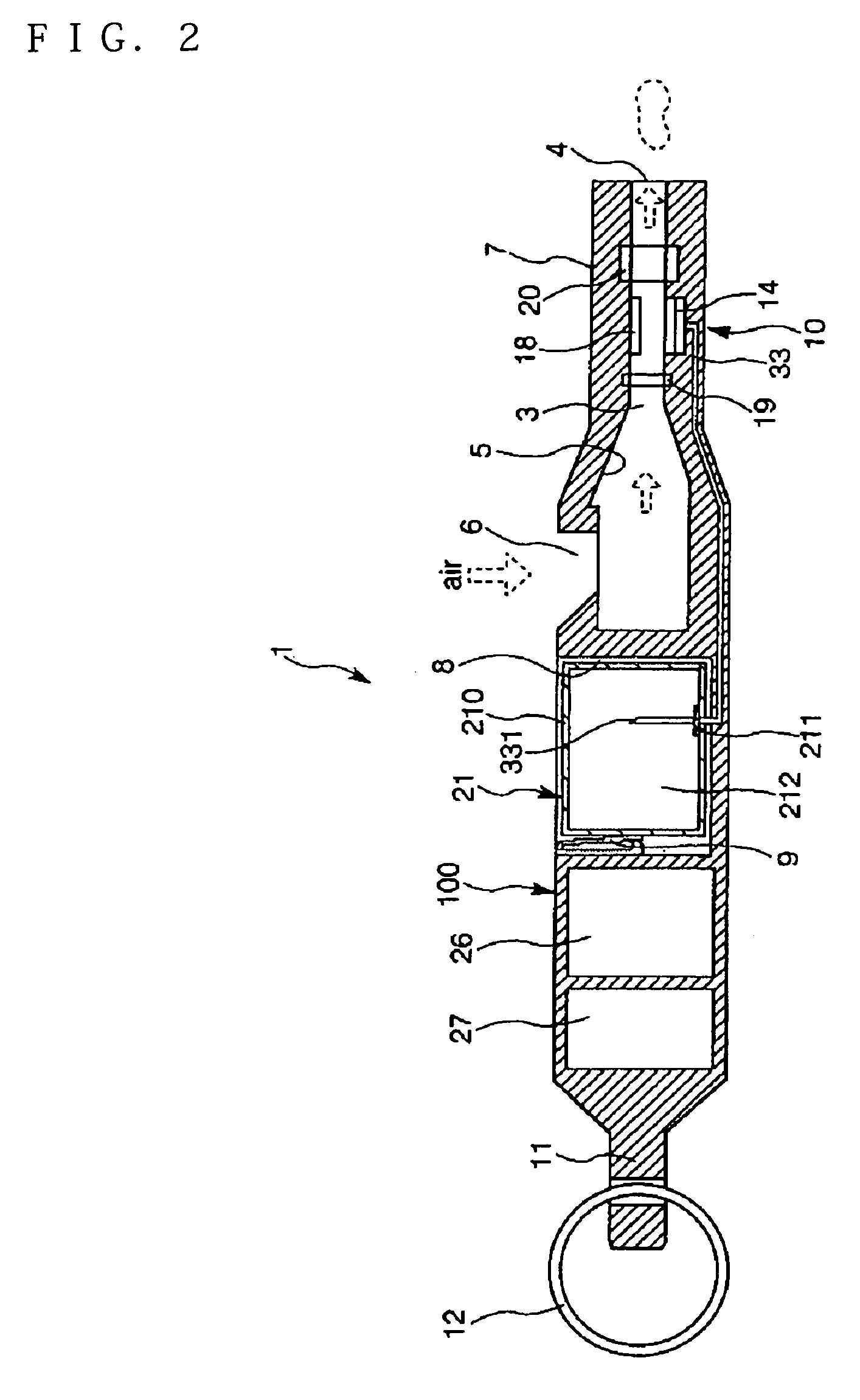 Atomizing device