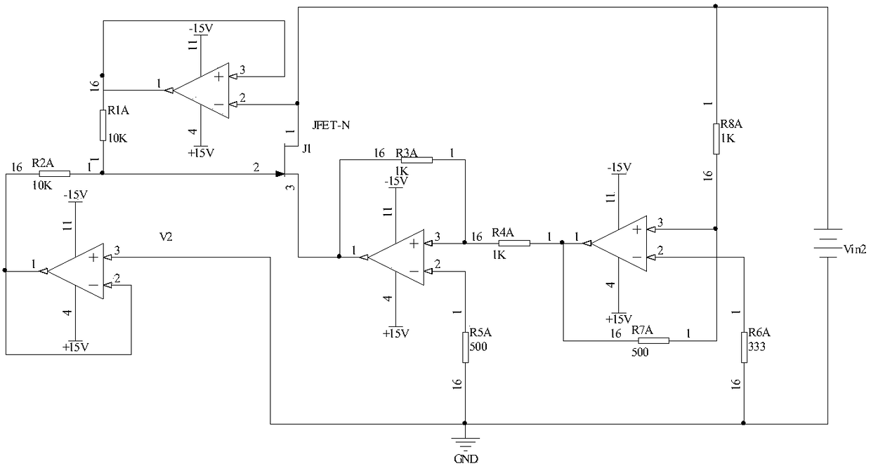 A controllable active resistor