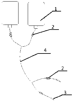 Drip injector for aquilaria sinensis