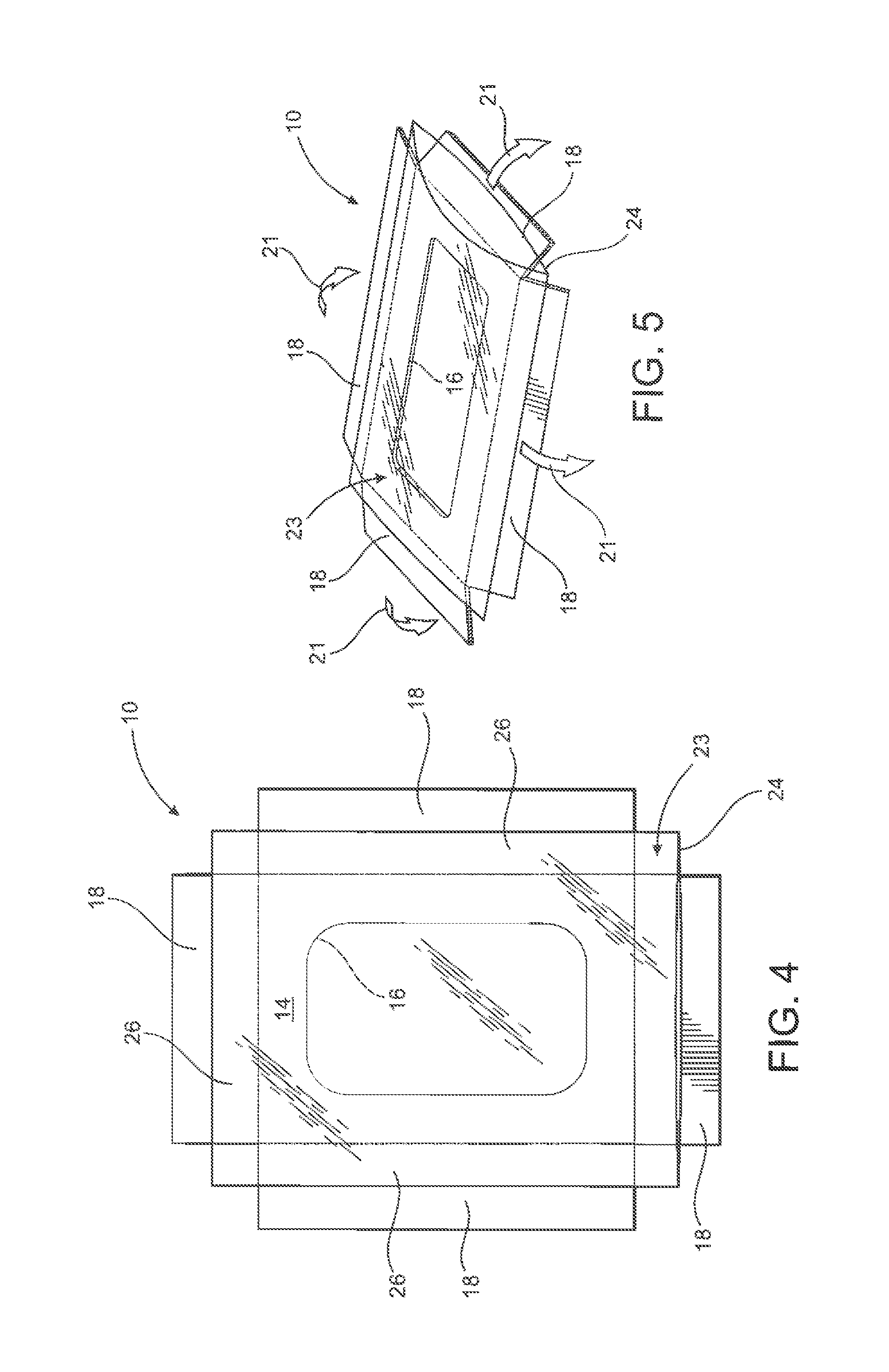 Suspension packaging assembly