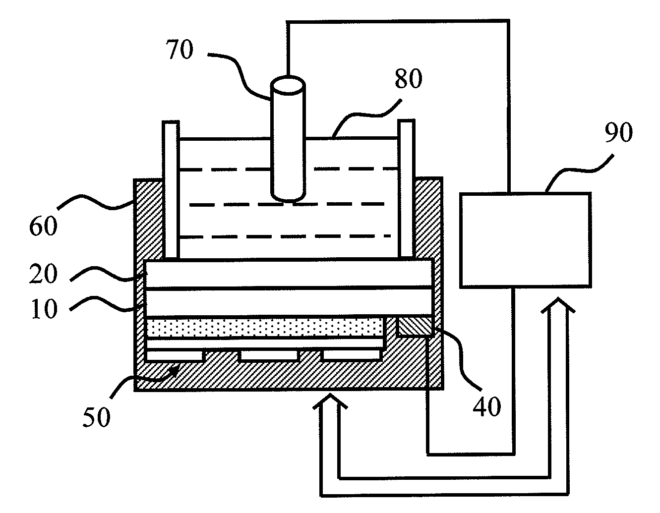 Light-assisted biochemical sensor