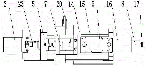 Sliding force detection device used for air disc brake