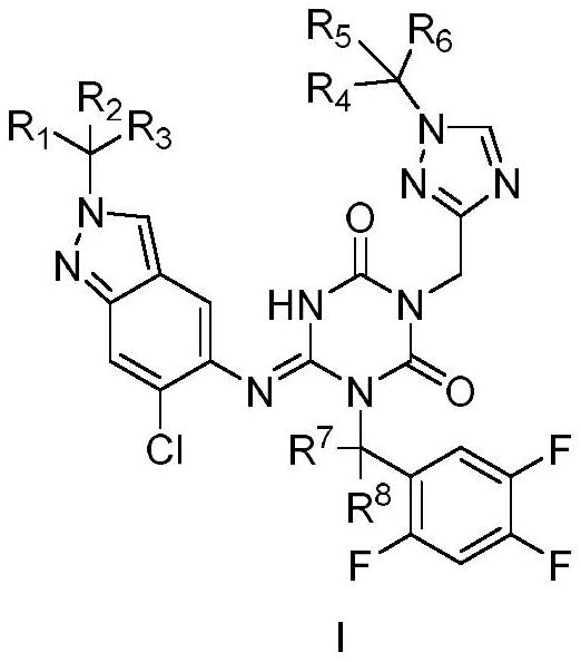 Triazine compound or pharmaceutically acceptable salt, isomer, pharmaceutical composition and application thereof