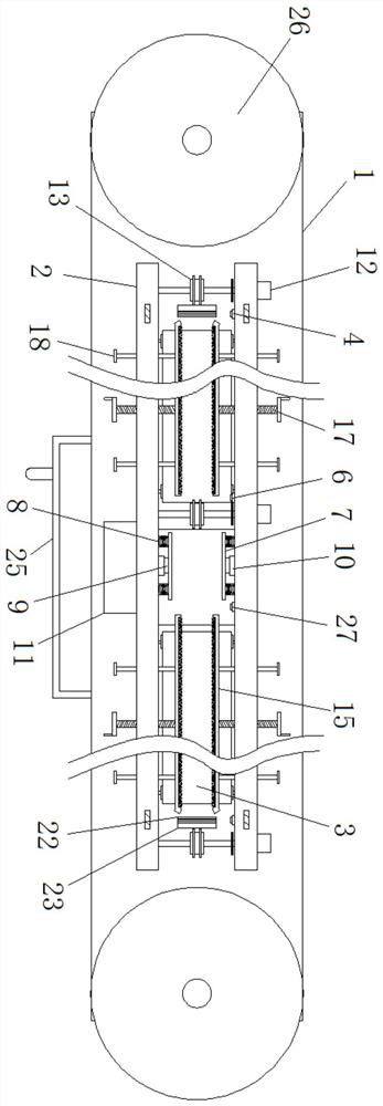 Refrigerator door sealing strip assembling machine for refrigerator assembling