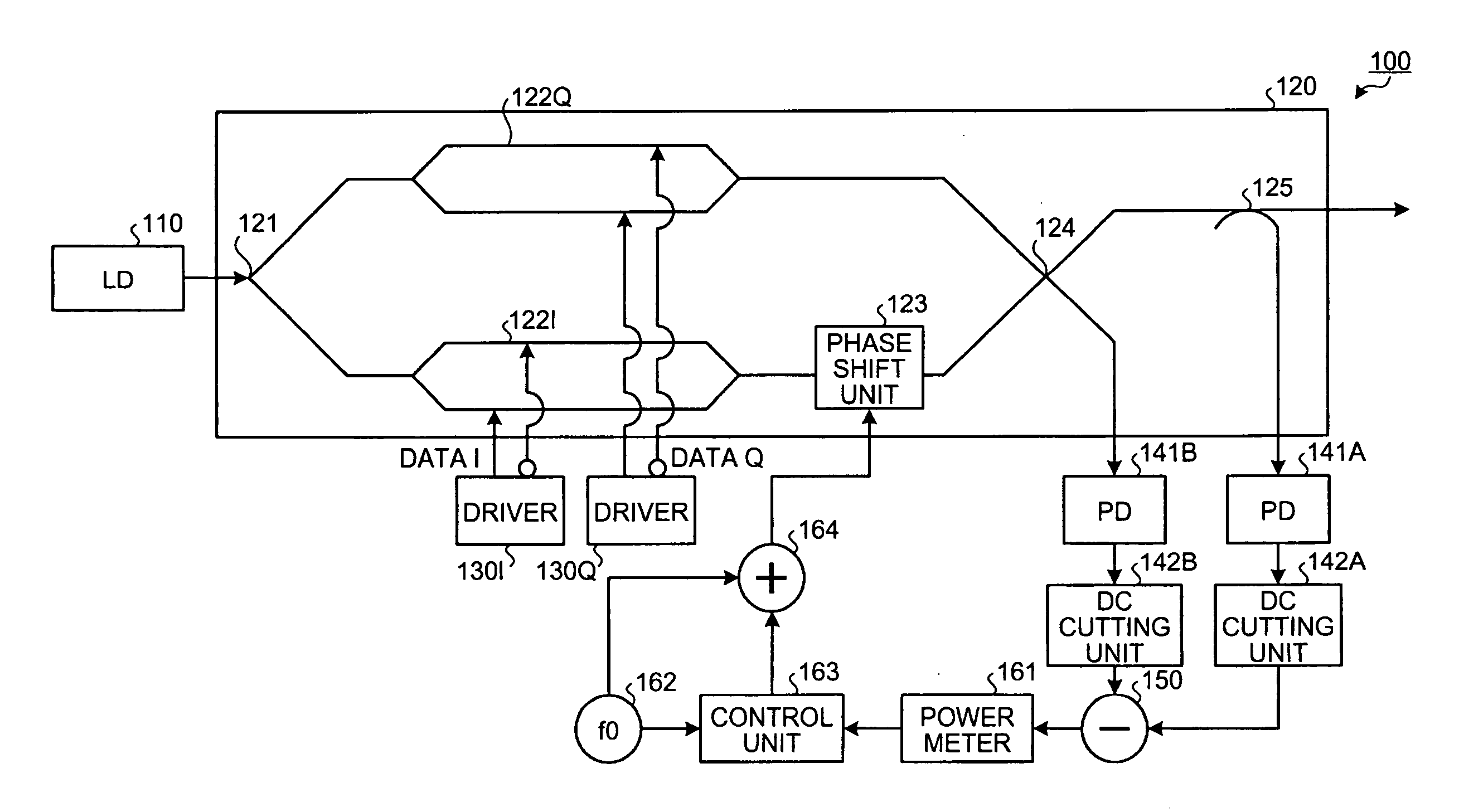 Optical transmitting apparatus