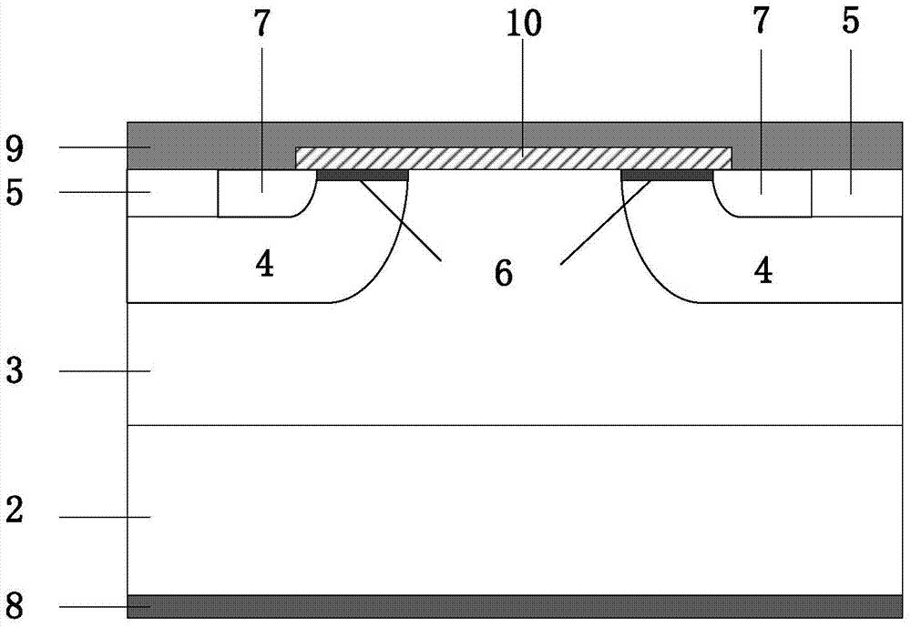 Vertical constant-current diode and manufacturing method thereof