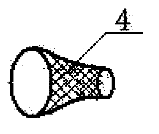 Special audio-frequency ultrasonic ricefield eel catching cage