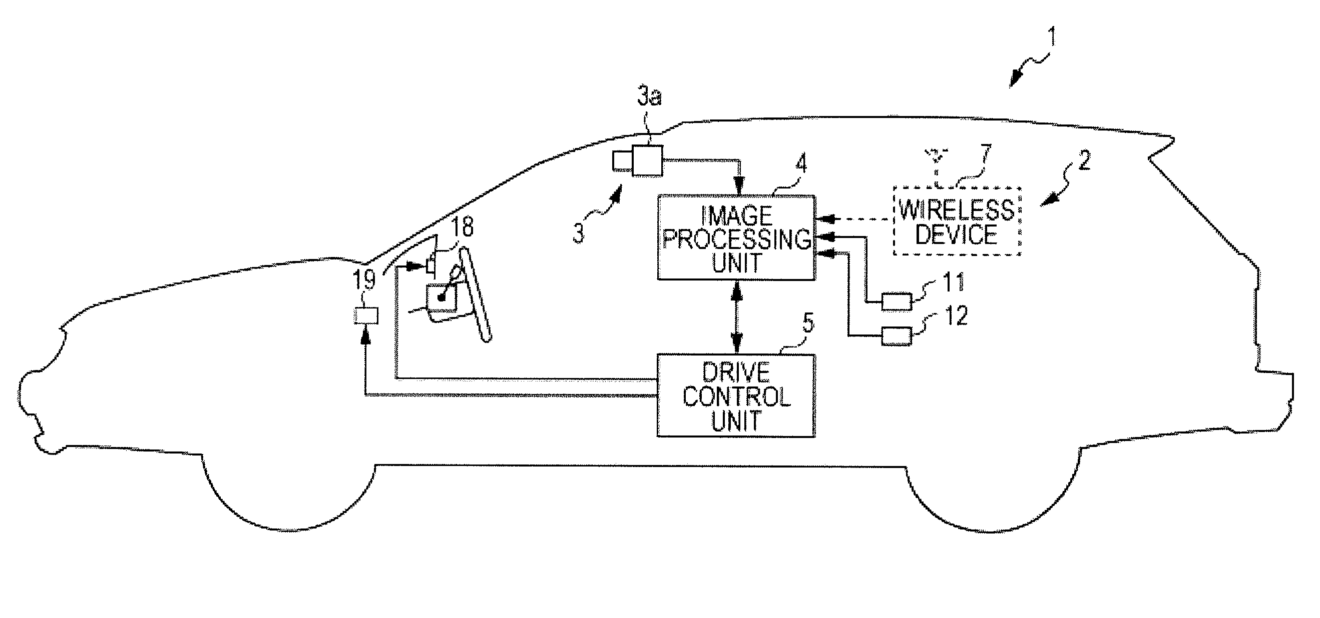 Stop line recognition device