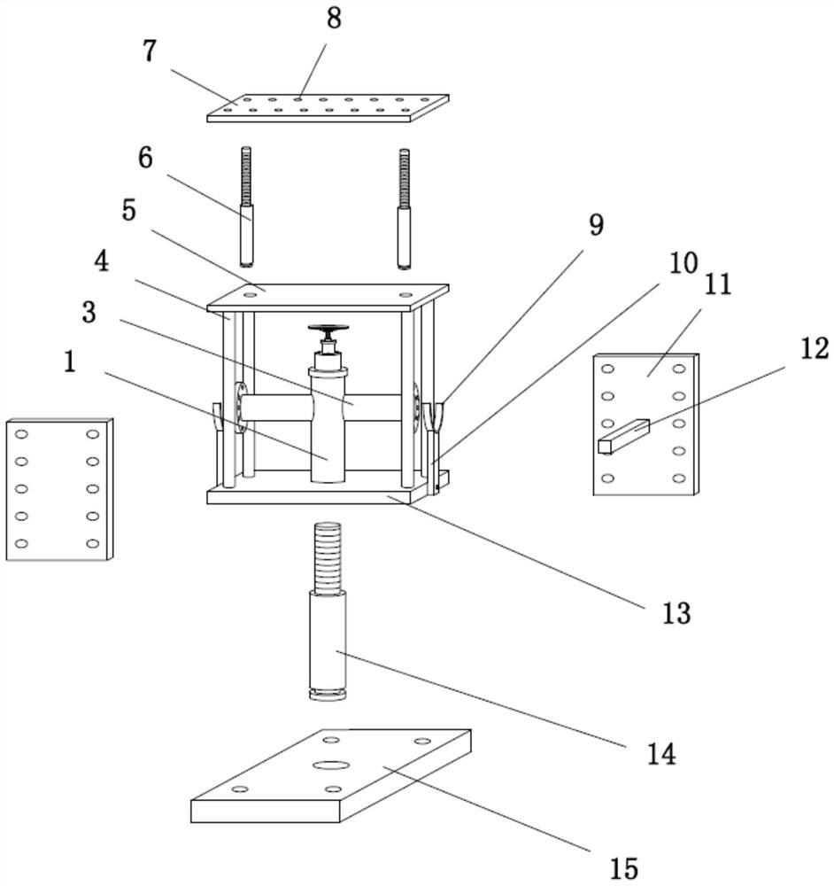 Valve device convenient to position and install