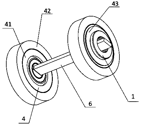 Sample clamping device for high-temperature high-frequency complicated load loading test