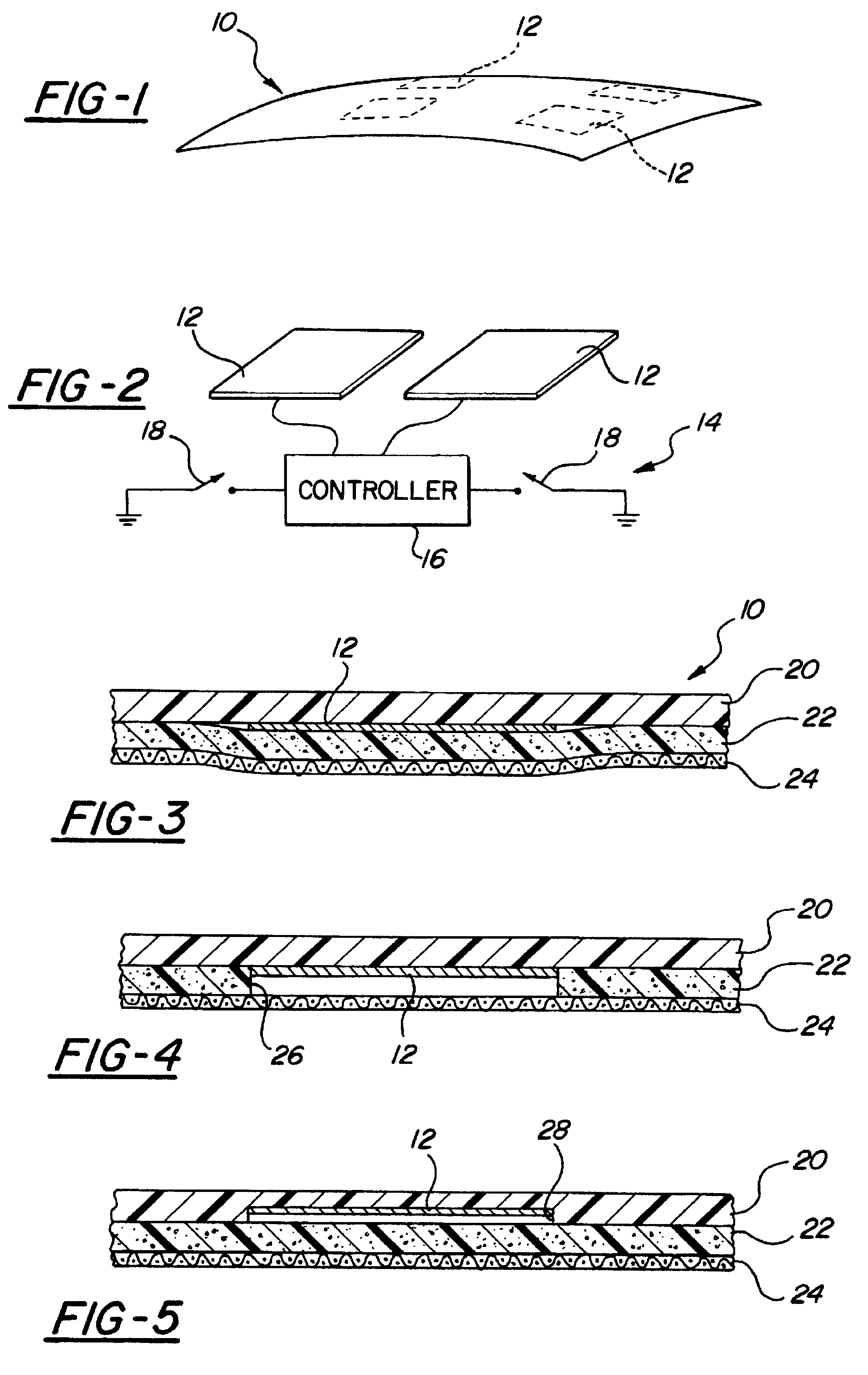 Vehicle interior lighting systems using electroluminescent panels