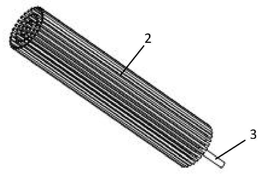 Wire-blocking structure and its application to achieve stiffness variation by frictional coupling between thin wires