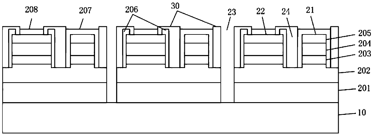 Silicon-based micro LED chip and manufacturing method thereof