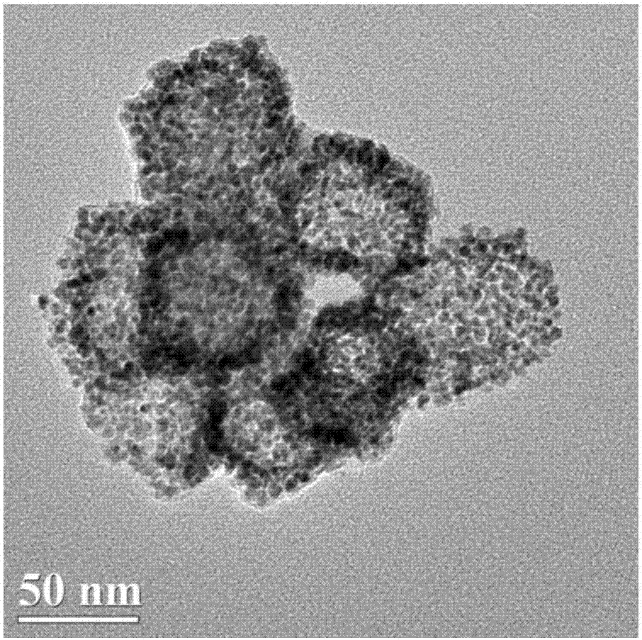 A kind of preparation method of hollow palladium nanosphere