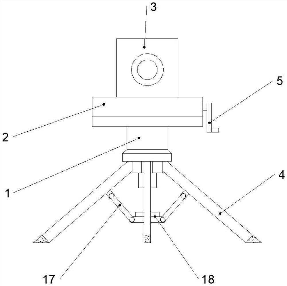 Steel structure installation engineering detection device