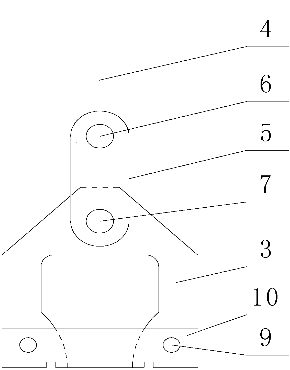 Multifunctional concrete single-pull test part molding and experiment device