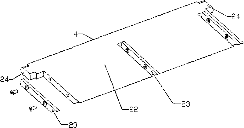 Winding preventing aquatic plant salvaging mechanism