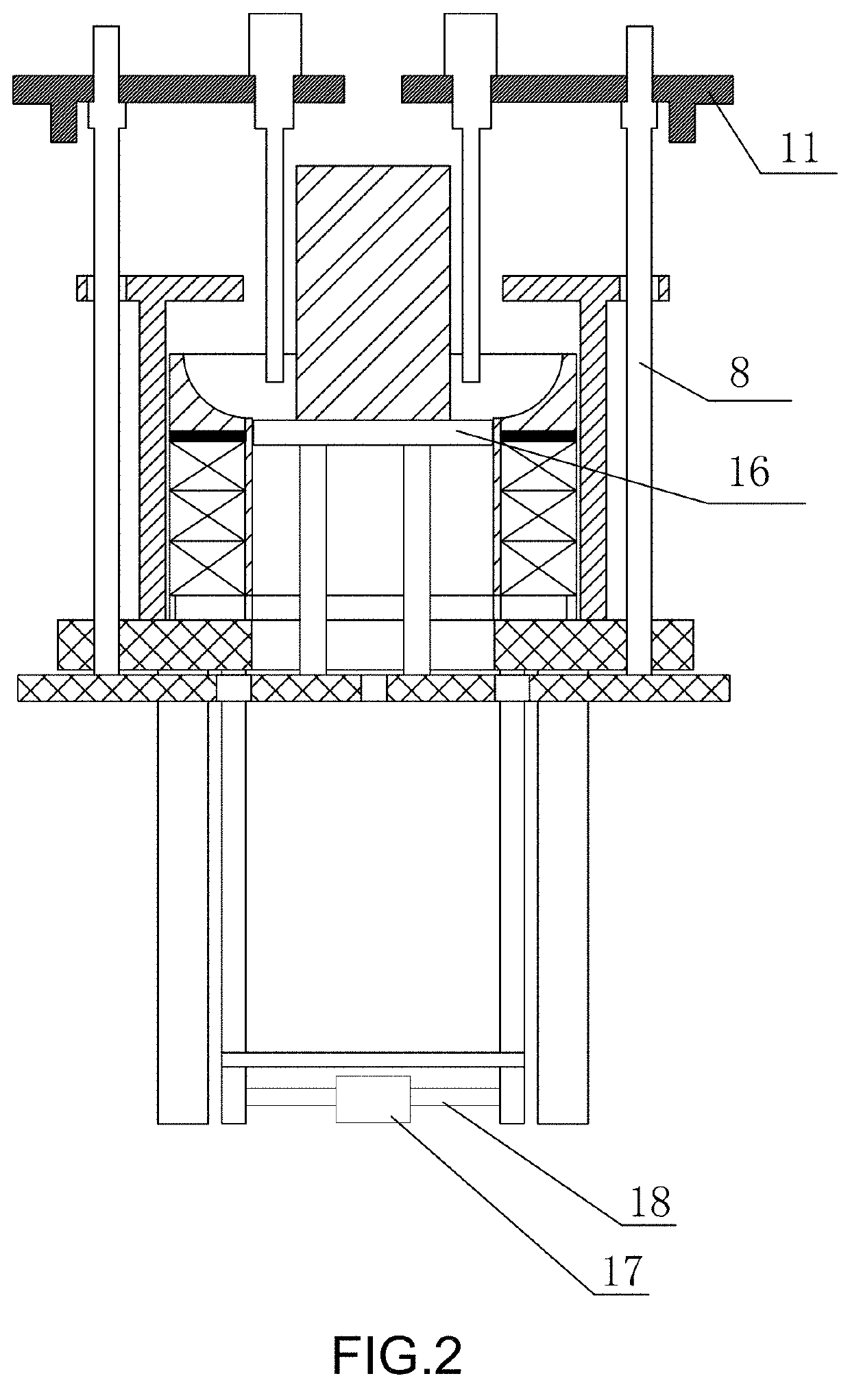 Equipment and Method of Semi-Continuous Casting Optimized by Synergistic Action of Traveling Magnetic Field and Ultrasound Wave for Thin-Walled Alloy Casting with Equal Outer Diameter