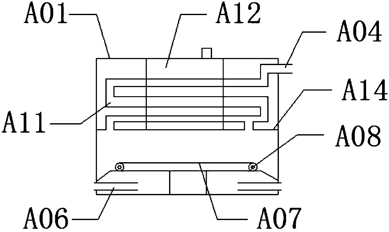 Device for recycling hot waste gas generated in production process of -2-aminobutyric acid salt ammonium salt and using method thereof