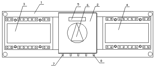 Novel dual-power-source automatic change-over switch