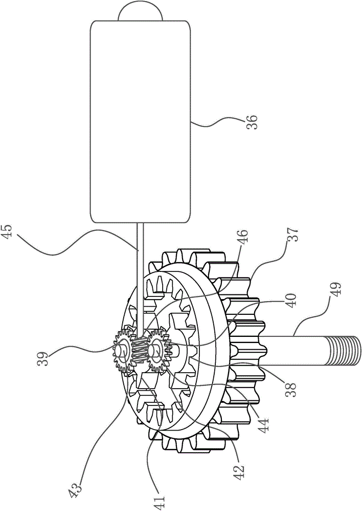 Three-scraping-plate flexible wall round hole inner support windshield wiper flexible shaft type windshield scraper