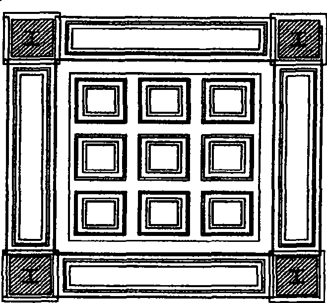 Method for repairing historical building gypsum pattern