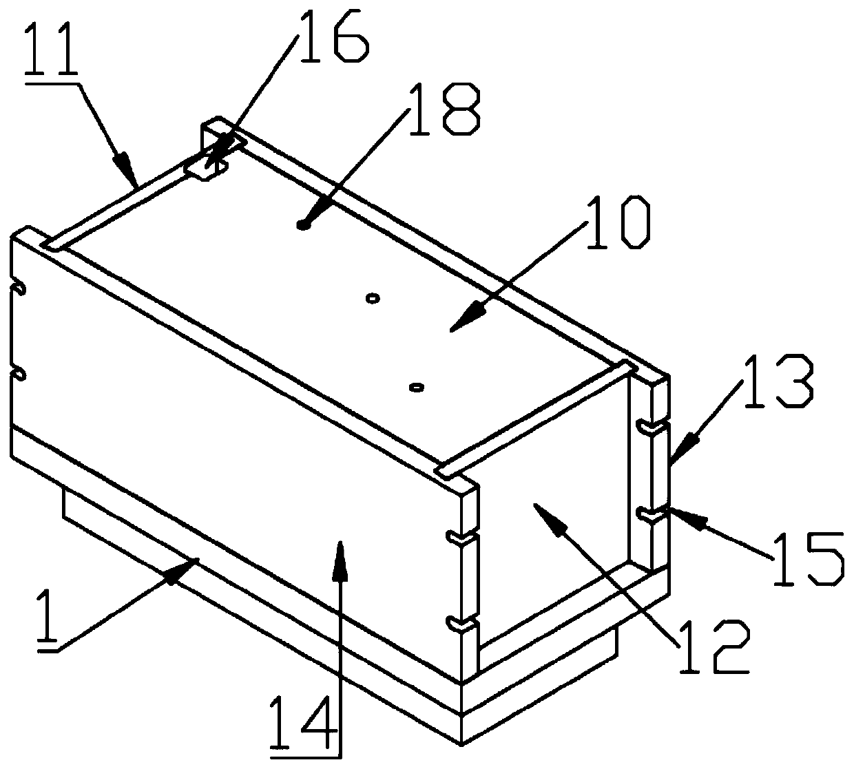 A blade casting mold and its application and blade forming method