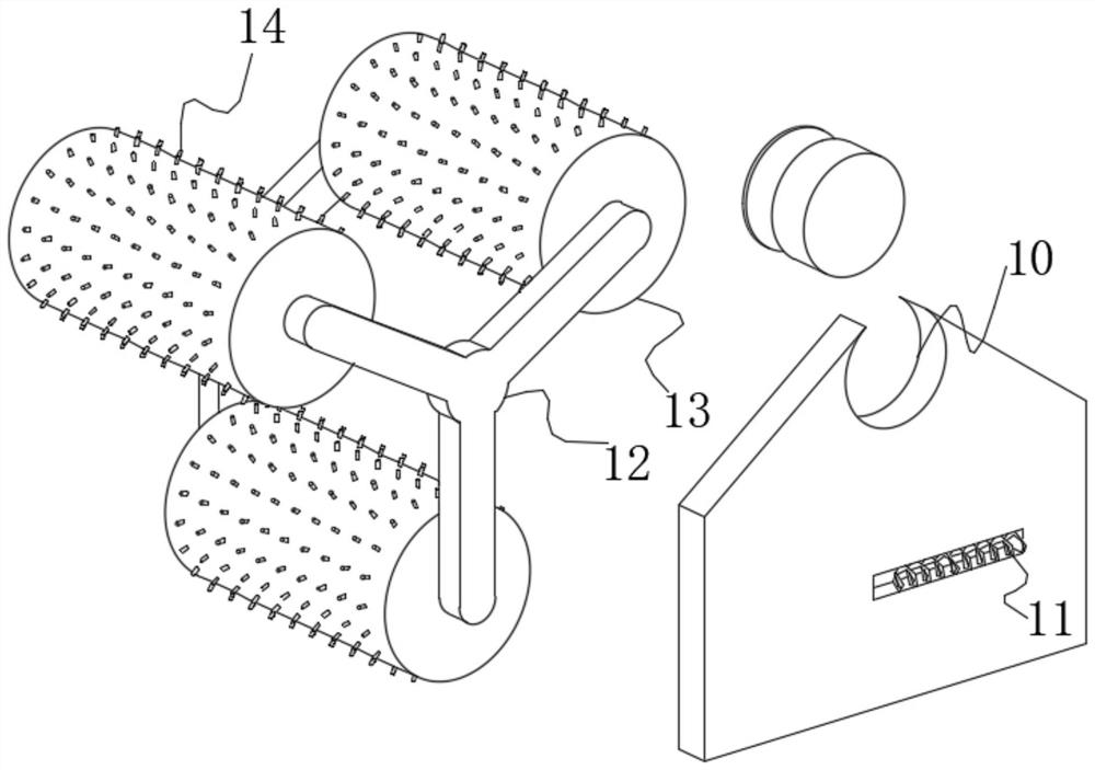 Continuous production equipment for super cotton-like polyester fibers