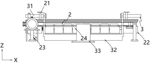 An intelligent manufacturing device for baked edible food