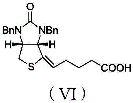 Preparation method of biotin intermediate impurity