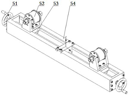 Conical cabin butt joint multi-freedom-degree adjusting device