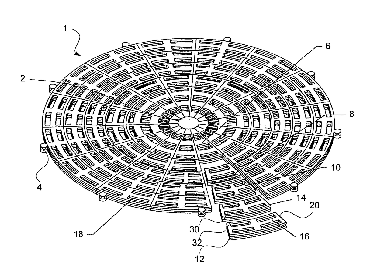 Modular Sections for Temporary Turntable Applications