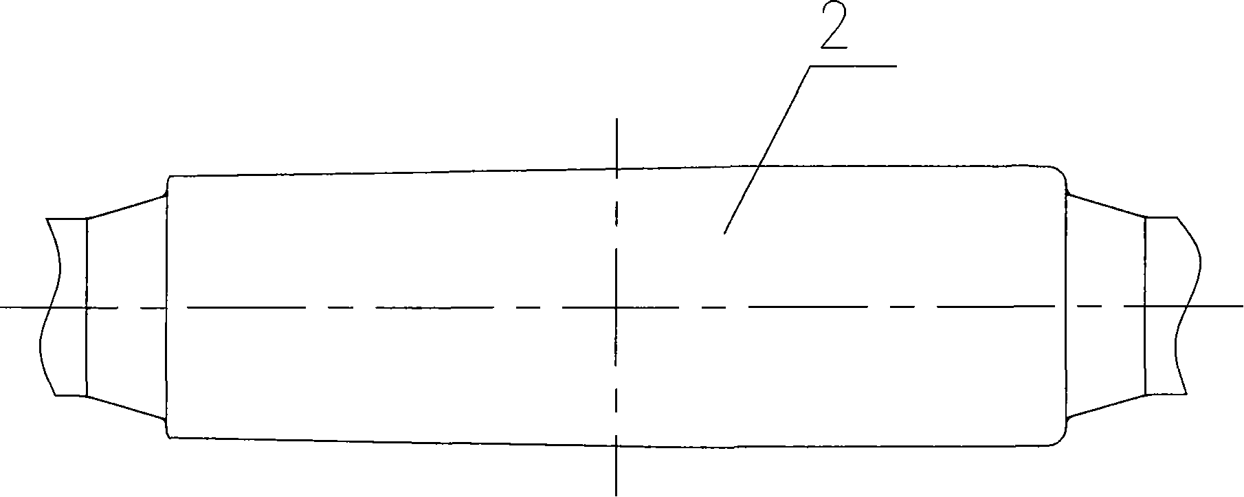 Roller device of cold calender