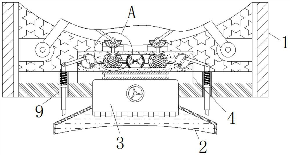 Switch-free intelligent night lamp capable of automatically adjusting brightness according to shaking force