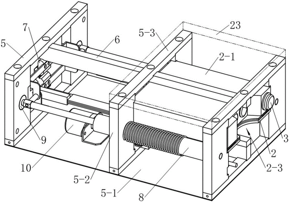 Externally connected telescopic card sending apparatus of automatic card sender