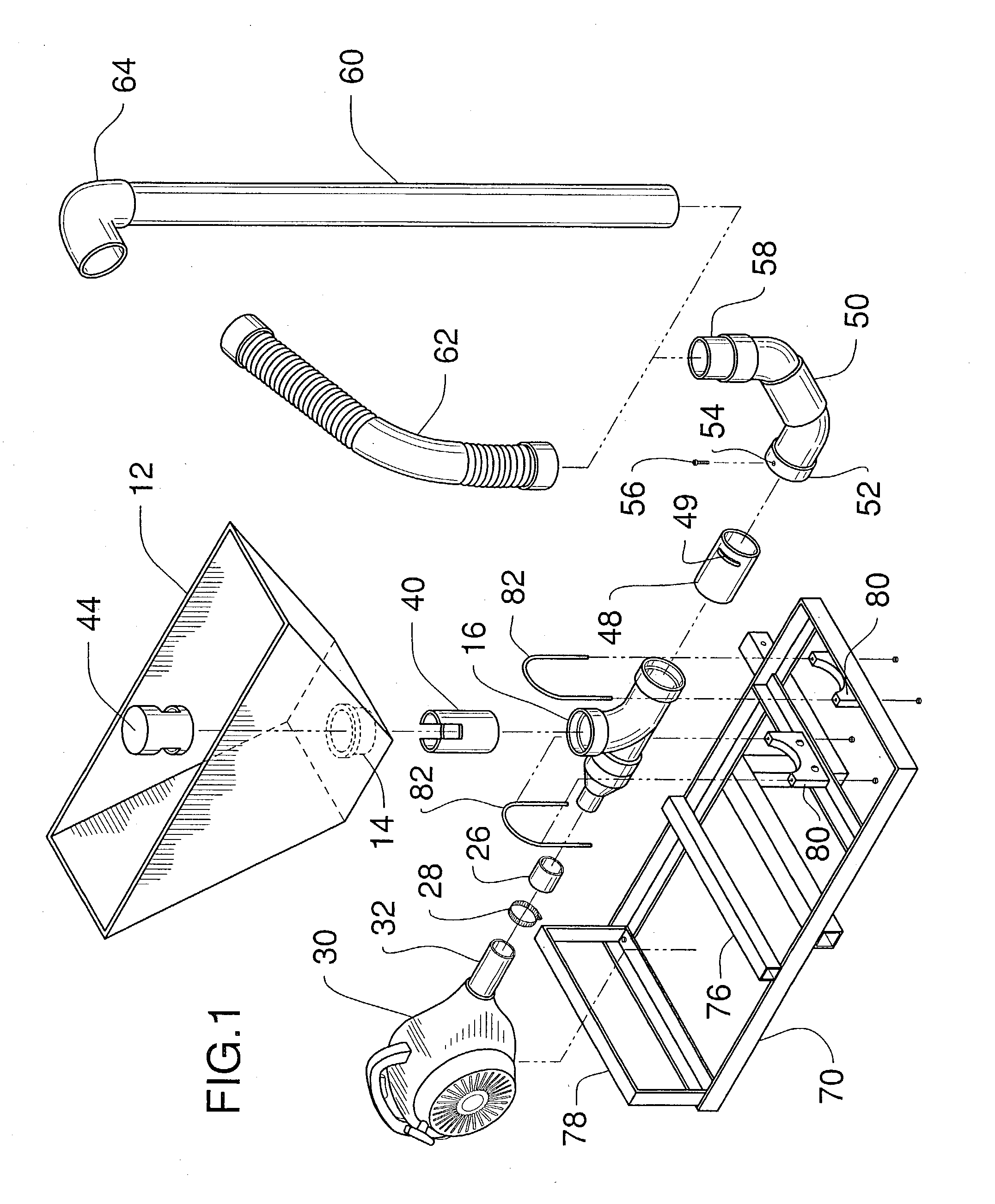 Pneumatic particulate dispensing system