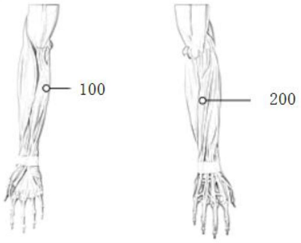 Hand rehabilitation training device and training method in double-active-control mode