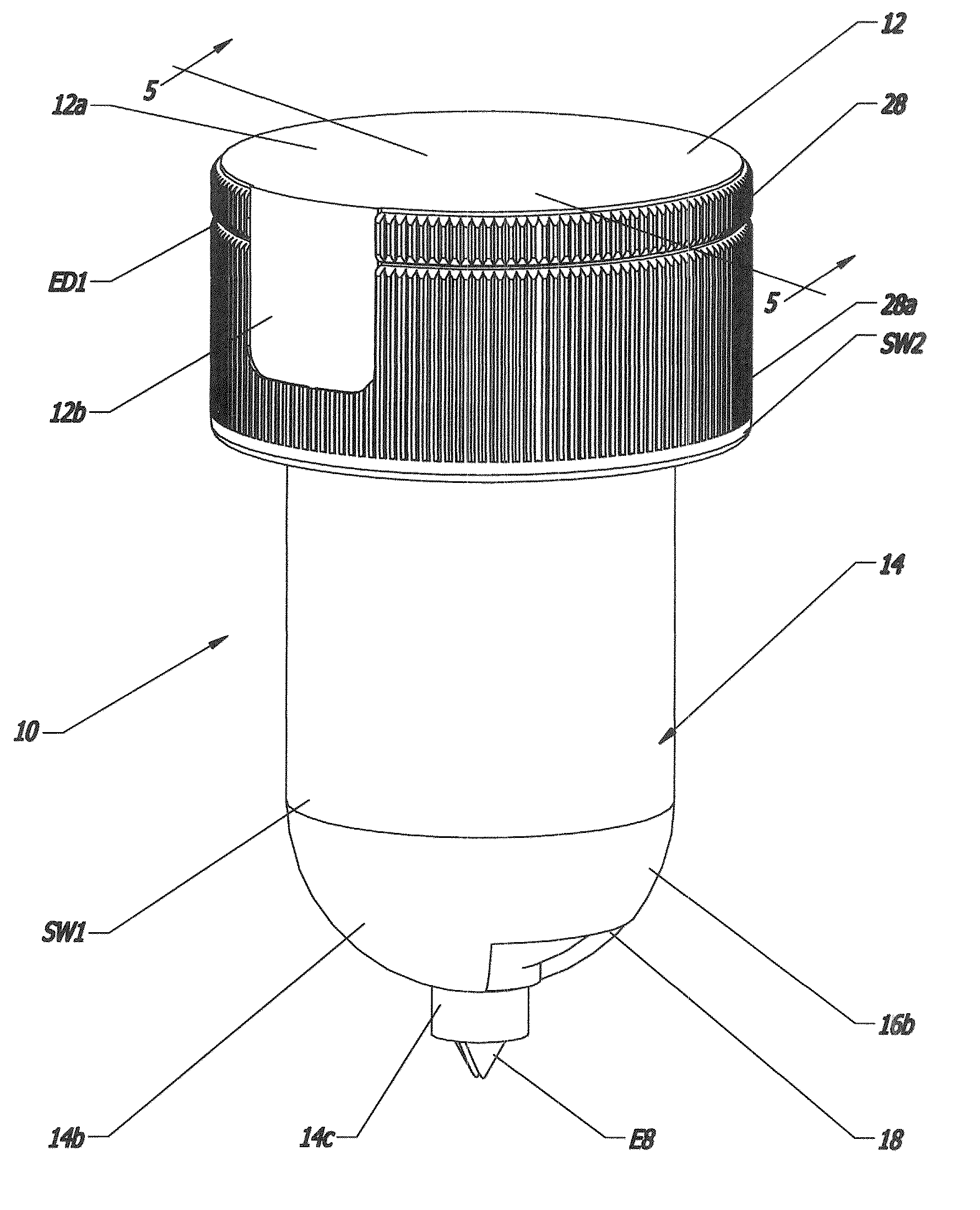 Dispenser and method