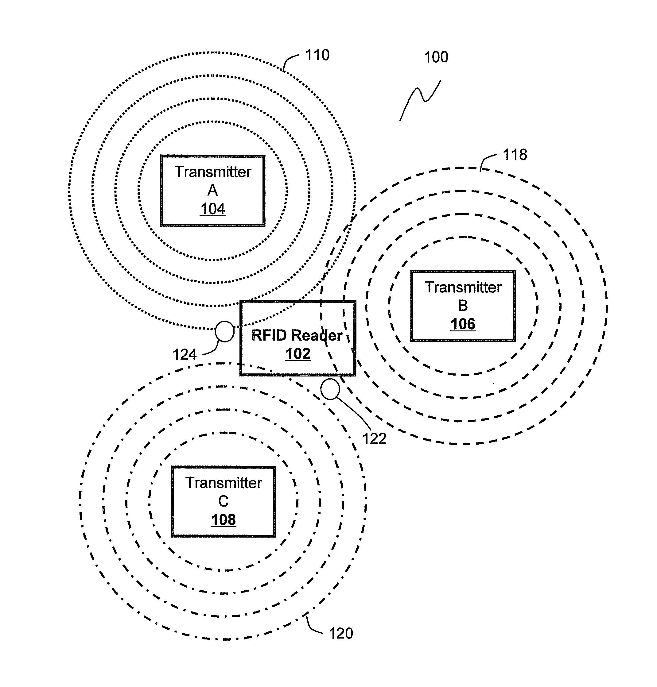 Method and system for locating a hand-held terminal