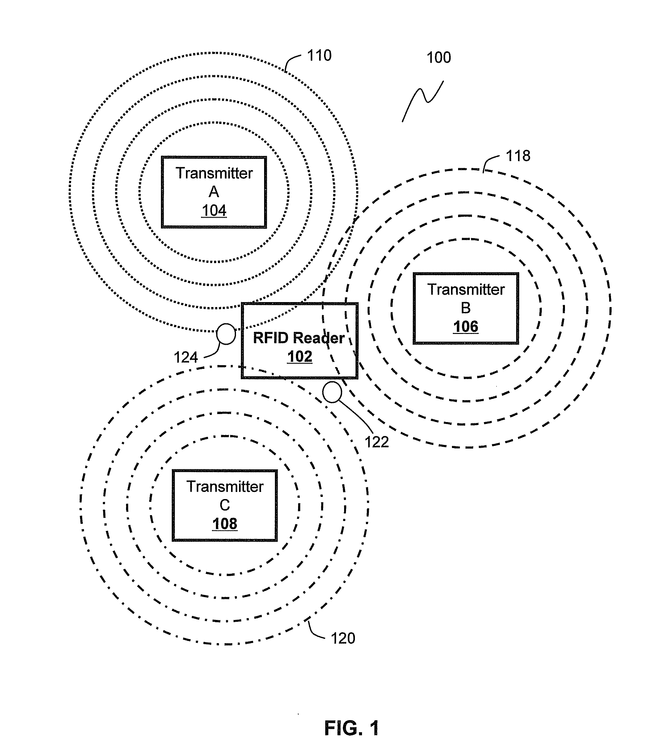 Method and system for locating a hand-held terminal