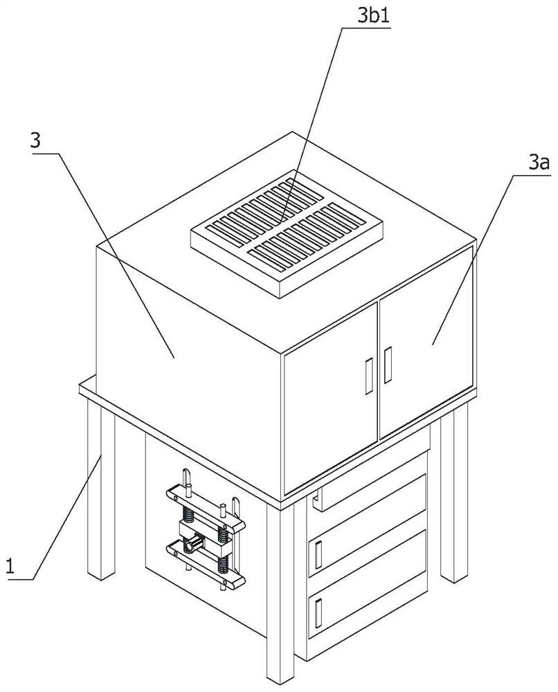 Laser cutting machine facilitating waste treatment