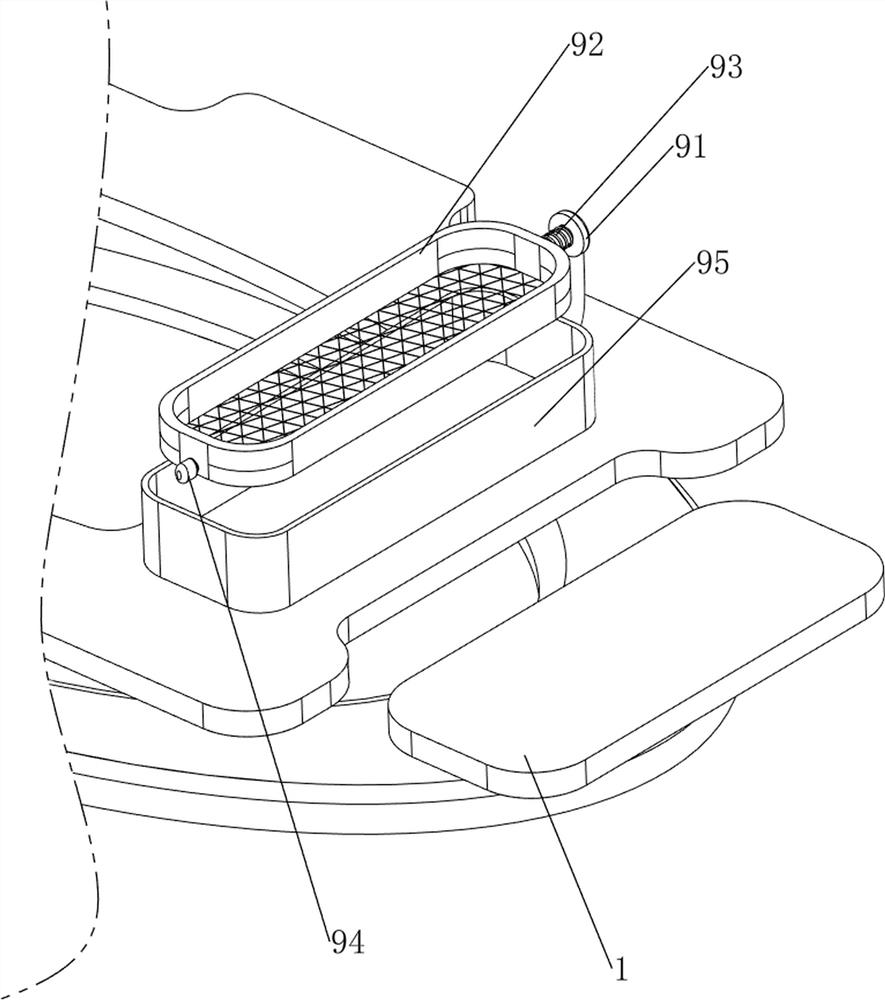 Medical device for grinding particulate medicinal materials into powder