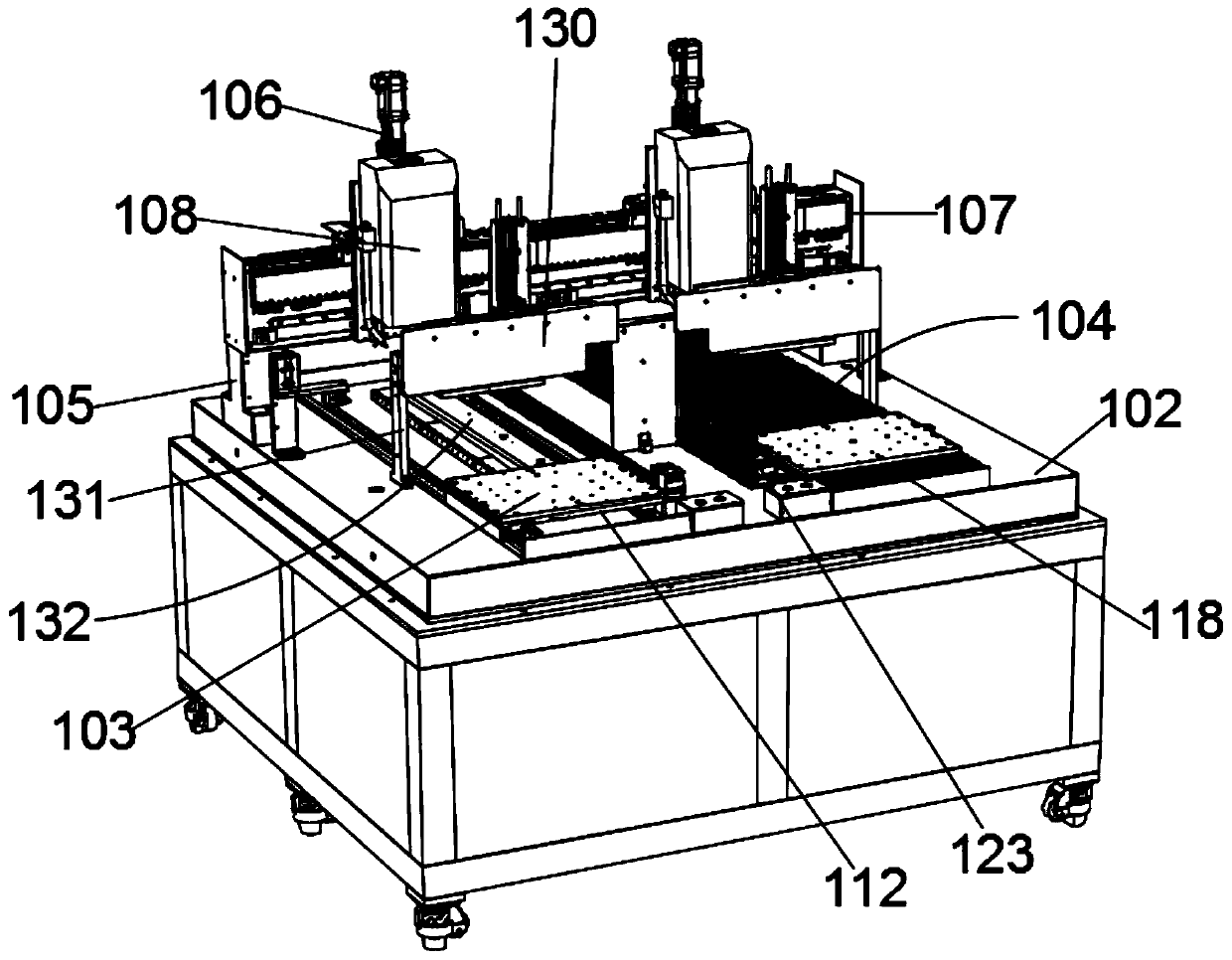 Paper-plastic ring cutting machine