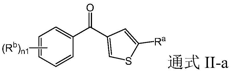 Substituted thiophene compound as well as preparation method and application thereof