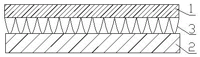 A kind of honeycomb moisture-absorbing fabric