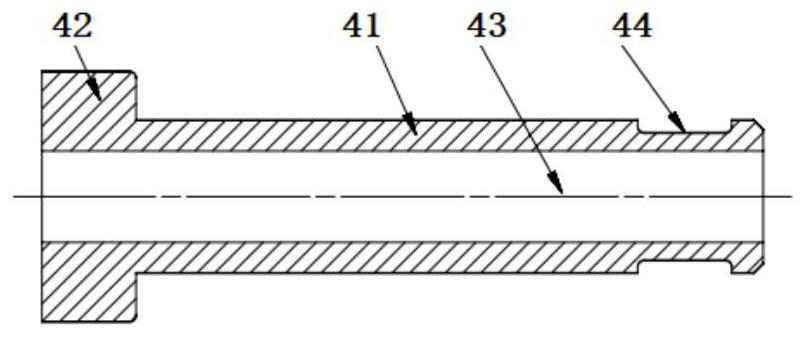 A kind of mine drill pipe with anti-drop drill function