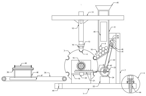 A construction steel pipe processing equipment with fixed-point bending function and its use method