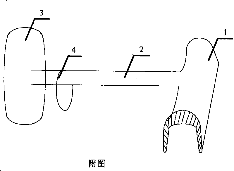 Oral treatment supplementary instrument