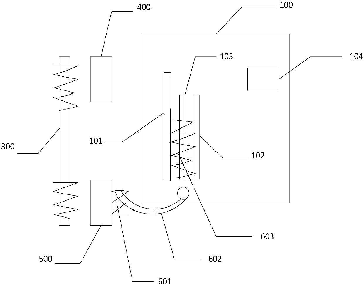 Fully-sealed liquid crystal projection light machine device with efficient heat dissipation function