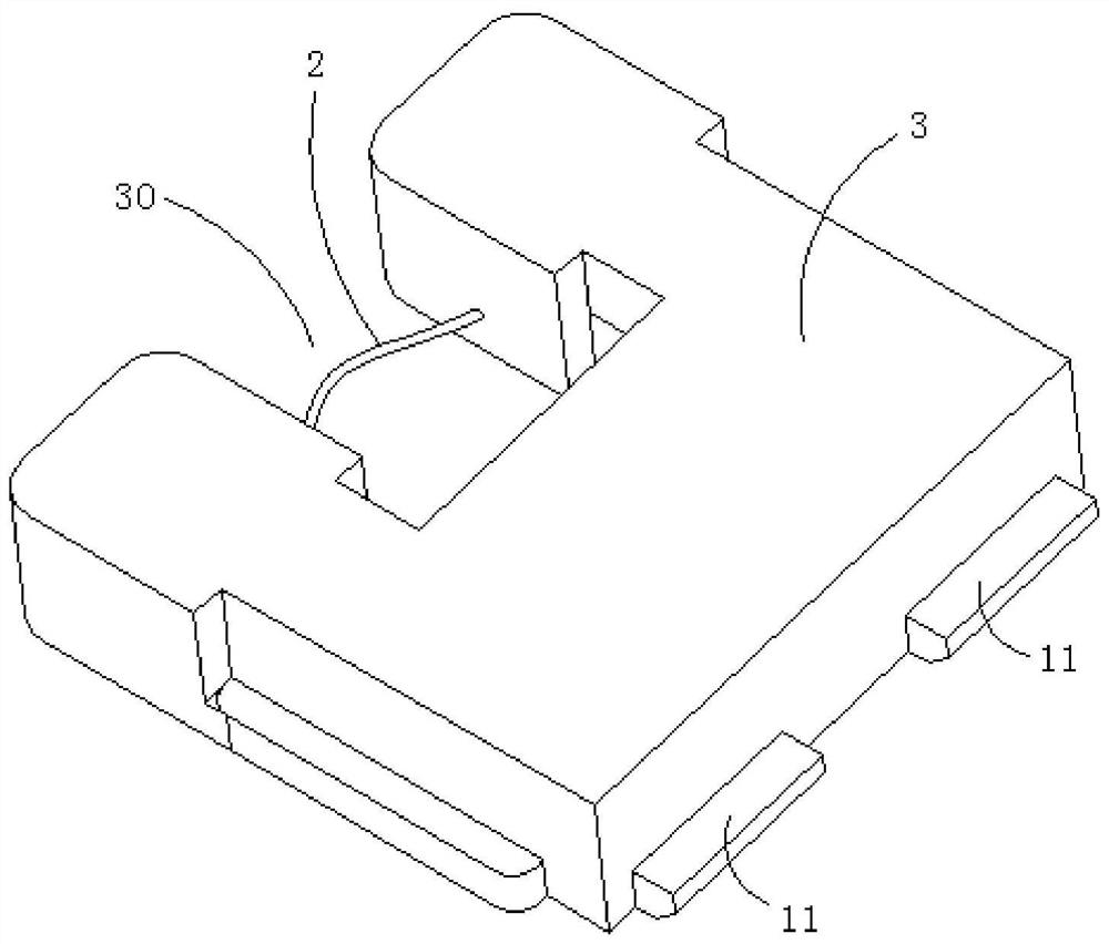 Novel electronic detonator ignition element, processing technology and electronic detonator